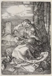 Maria met de peer