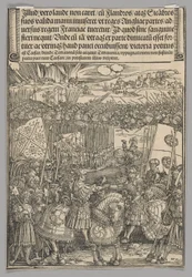 Maximiliaan en Hendrik VIII van Engeland, plaat 22 uit Historische Scènes uit het Leven van Keizer Maximiliaan I uit de Triomfboog