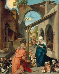Paumgartner-altaarstuk: Geboorte van Christus