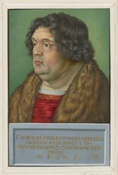 Portret van Willibald Pirckheimer