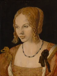 Portret van een jonge Venetiaanse vrouw