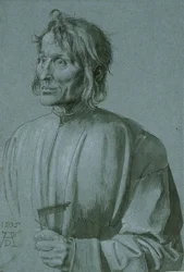 Portret van een architect Hieronymus von Augsburg