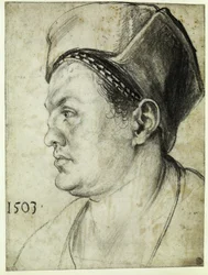 Profielportret van Willibald Pirckheimer