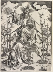 Openbaring van Johannes: Johannes die de Zeven Kandelaren Bekijkt