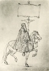 Rijdende oude man