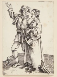 Rustiek paar