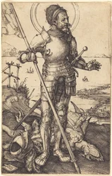 De staande Sint-Joris