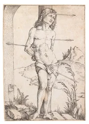Sint Sebastiaan aan de kolom, ca. 1500