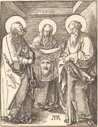 Sint Veronica tussen Sint Petrus en Paulus
