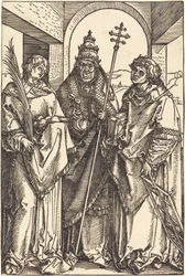 Heiligen Stefanus, Sixtus en Laurentius