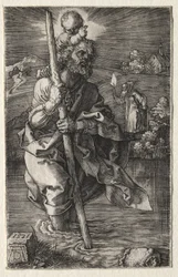 Sint-Christoffel, naar rechts kijkend