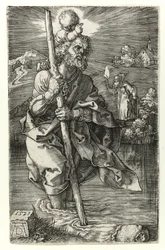 Sint Christoffel naar rechts, 1521