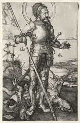 Sint Joris te voet
