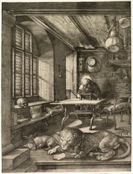 St. Hiëronymus in zijn Studie