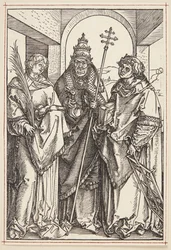 Heiligen Laurentius, Sixtus en Stefanus