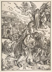 De engel met de sleutel tot de bodemloze put, 1511