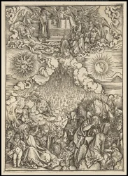 De Apocalyps: Het openen van het vijfde en zesde zegel, 1497-98