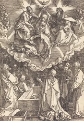 De tenhemelopneming en kroning van Maria, 1510.