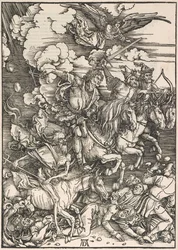 De Vier Ruiters, uit De Apocalyps van St. Jan