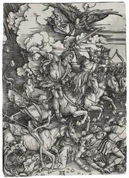 De vier ruiters van de Apocalyps, ca. 1498