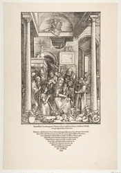 De Verheerlijking van de Maagd, uit Het Leven van de Maagd, Latijnse Editie, 1511