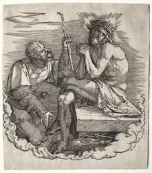De Grote Passie: Titelpagina - Christus, Man van Smarten