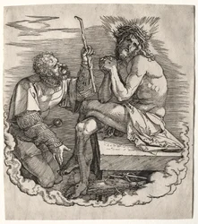 De Grote Passie: Titelpagina - Christus, Man van Smarten