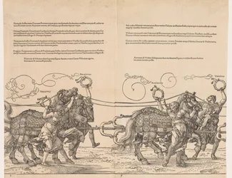 De grote triomfwagen van keizer Maximiliaan