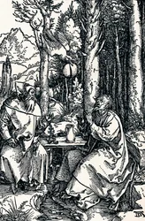 De kluizenaars St. Antonius en St. Paulus