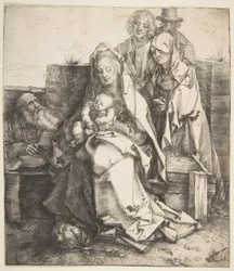 De Heilige Familie, 1512-13