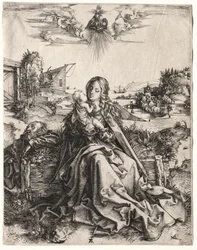 De Heilige Familie met de Vlinder