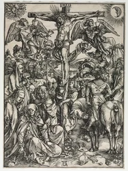 De grote passie: De kruisiging, ca. 1497-1500