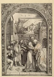 Het leven van de Maagd: Joachim en Anna bij de Gouden Poort