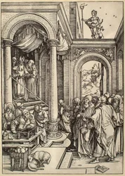 Het leven van de Maagd: De opdracht van de Maagd in de tempel