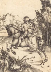 De kleine koerier, ca. 1496