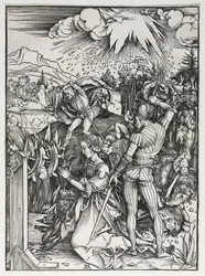Het martelaarschap van Sint-Catharina van Alexandrië, ca. 1497