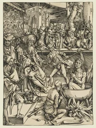 Het martelaarschap van de heilige Johannes