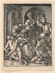 De bespotting van Christus, uit De Kleine Passie Serie