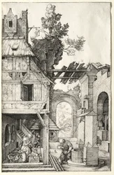 De geboorte van Christus, 1504