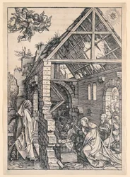 De Geboorte, uit de serie Het Leven van de Maagd