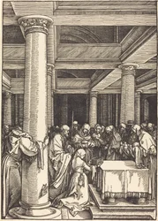 De presentatie van Christus in de tempel