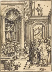 De opdracht van Maria in de tempel
