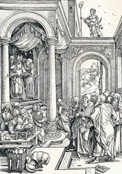 De presentatie van de Maagd in de Tempel, 1506, 1906
