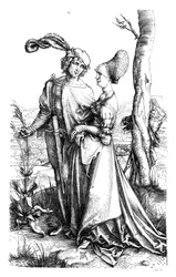 De Promenade, ca. 1498, 1906