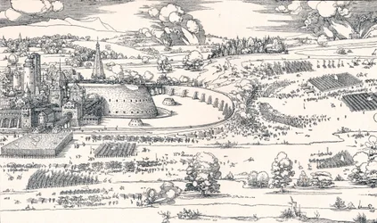 Het beleg van een fort I, 1527 1906