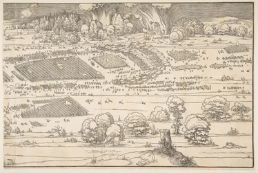 Het beleg van een fort