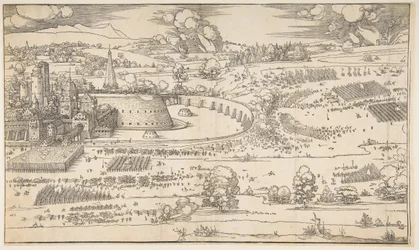 Het beleg van een fort