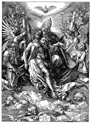 De Drie-eenheid De Troon van Genade, 1511