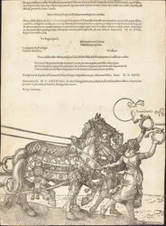 De Triomfwagen van Maximiliaan I (De Grote Triomfwagen) [plaat 8 van 8]