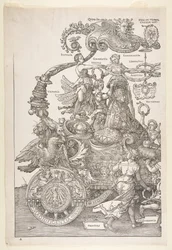 De Triomfwagen van Maximiliaan I De Grote Triomf
